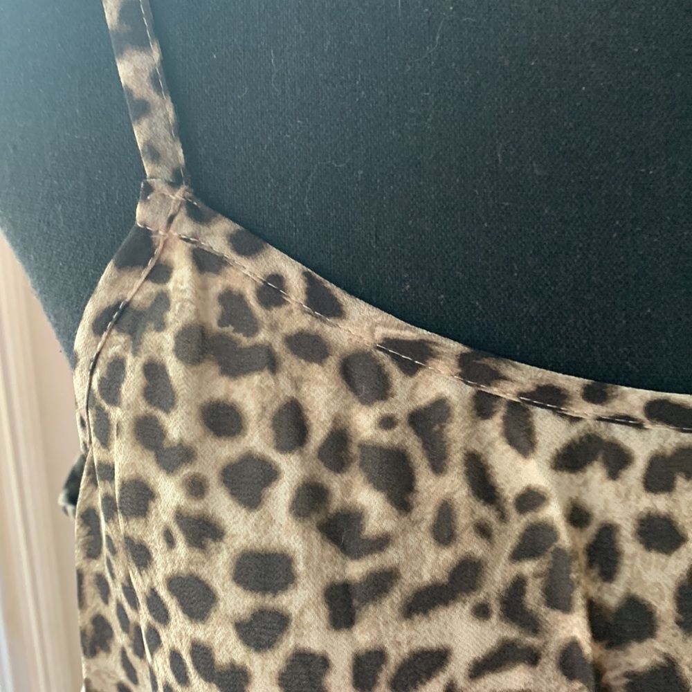 torrid Leopard Print Maxi Dress in Tan and Black - Picture 2 of 5